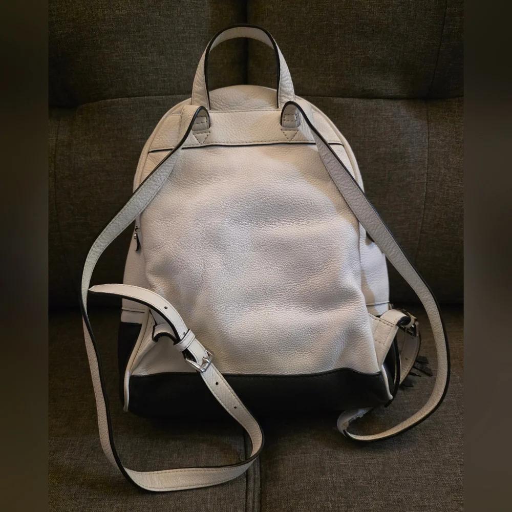 Michael Kors‎ White and Black Backpack
